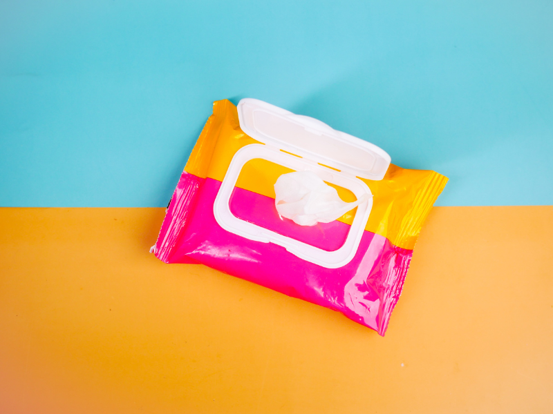 wet wipes